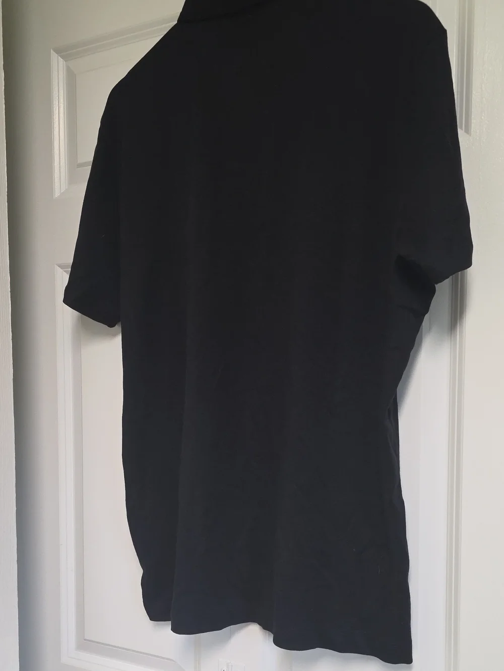Banana Republic Luxe TouchBlack Men’s Polo Shirt - Classic Short Sleeve